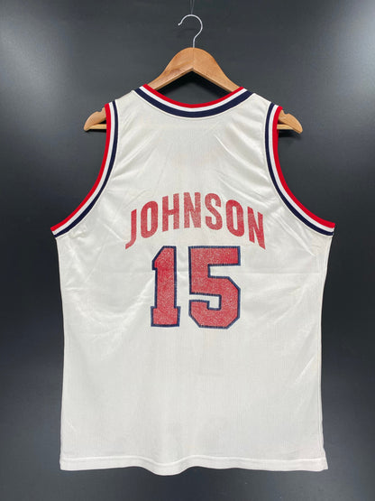90’s TEAM USA BASKETBALL MAGIC JOHNSON Size 44 XL NBA Jersey / A7485