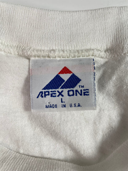 90's NORTH CAROLINA TAR HEELS Made in USA Size L Vintage NFL T-Shirt / A2165