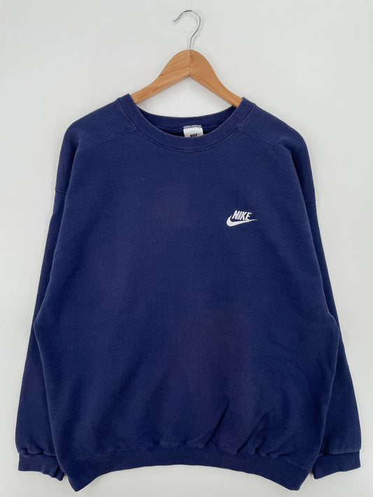 90's NIKE Made in USA Size L Vintage Sweat-Shirt / A7879