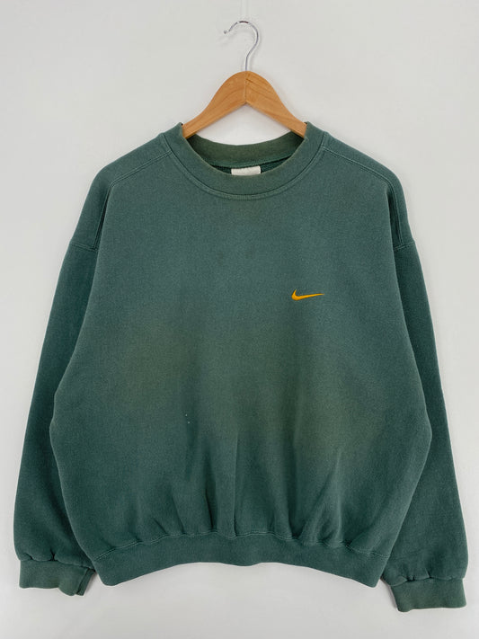 90's NIKE MINI SWOOSH Made in USA Size L Vintage Sweat-Shirts / A5751
