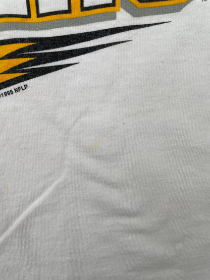 1995 STARTER x PITTSBURGH STEELERS Size XL Vintage NFL T-shirt / A1284