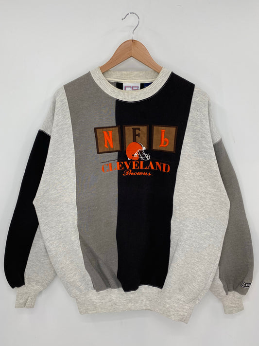 90’s CLEVELAND BROWNS Size L Vintage NFL Sweat-Shirt/ K7500