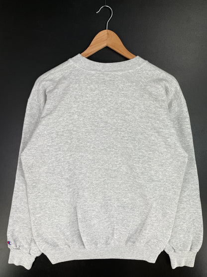 90's Champion x ILLINOIS STATE Size M Vintage College Sweat-shirt / A9788