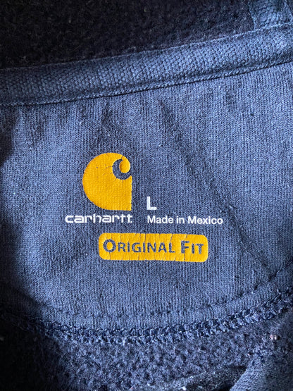 Vintage CARHARTT Size L Hoodie Sweat-Shirt / K9669