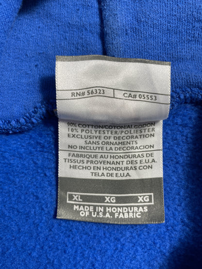 00' NIKE x CUBS Size XL Vintage MLB Hoodie Sweat-Shirt / A9212