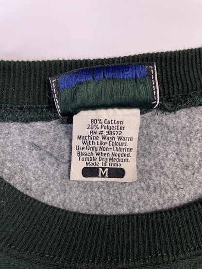 Vintage MICHIGAN STATE Size M Vintage College Sweat-Shirt / A6542
