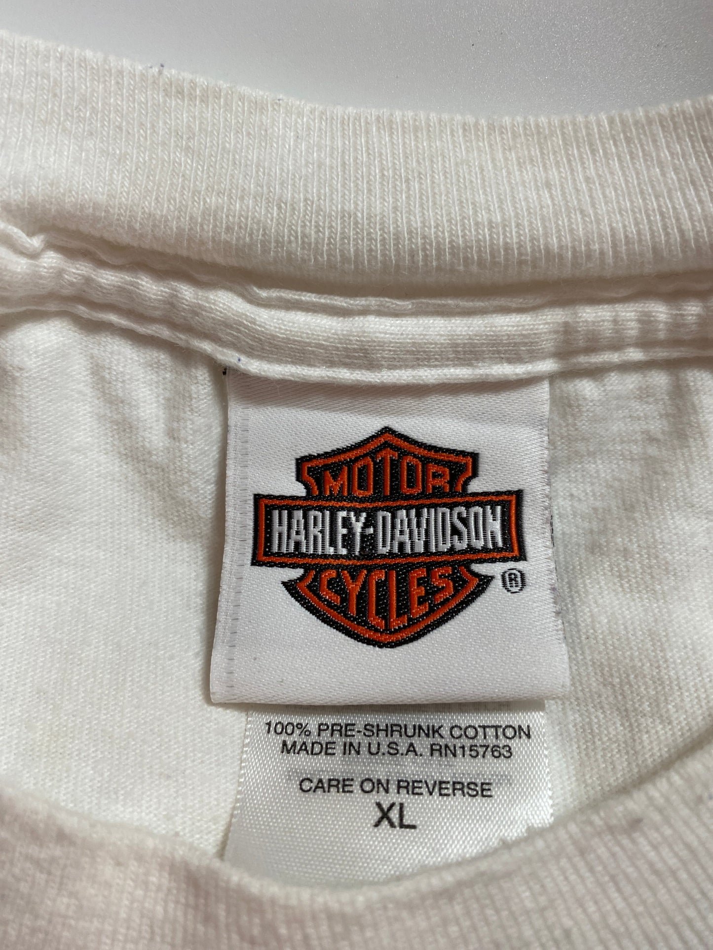 2005 HARLEY DAVIDSON Made in USA Size XL Vintage T-Shirt / K9957