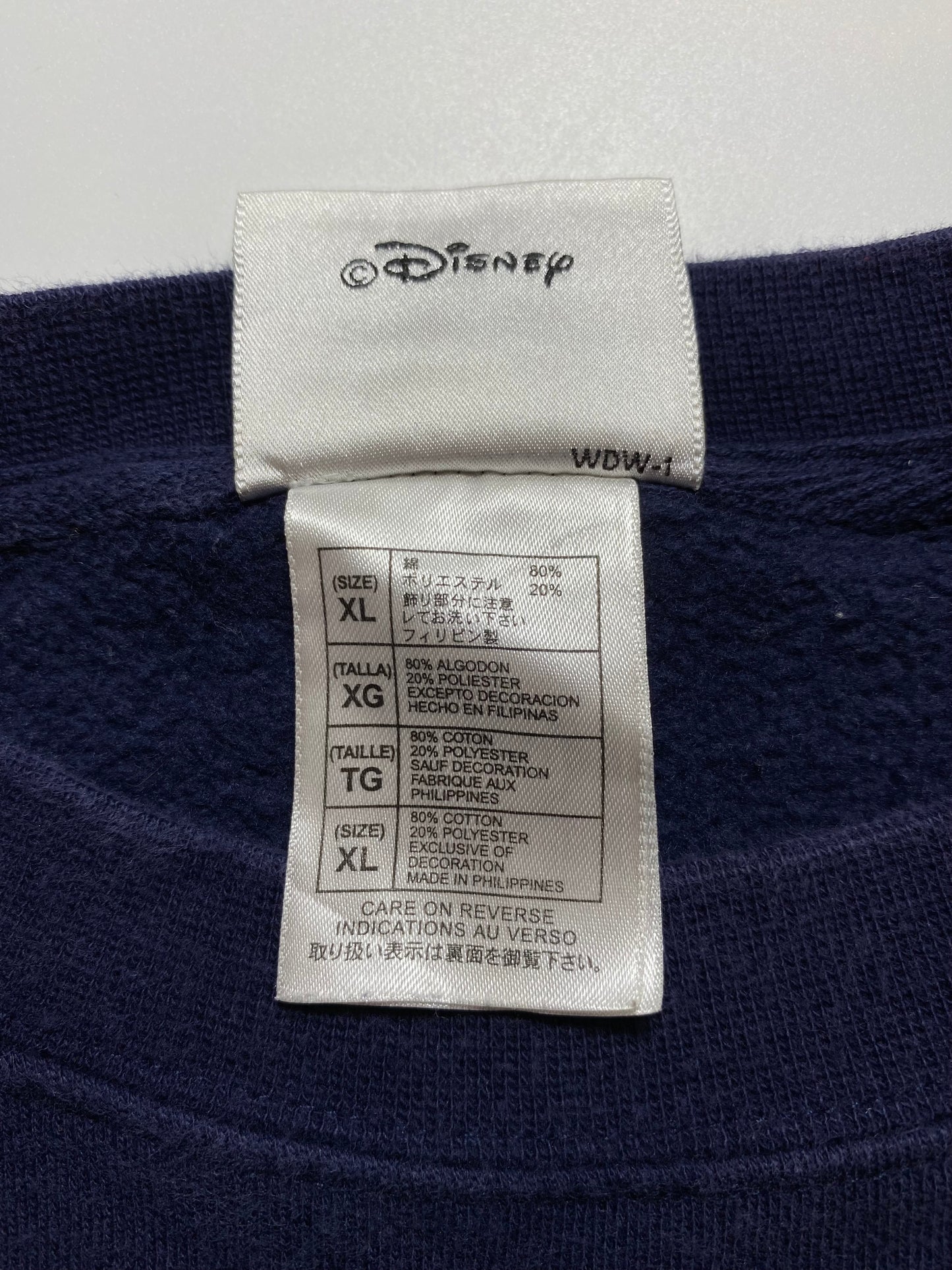 90's DISNEY MICKEY Made in USA Size XL Vintage Sweat-shirt / K7639