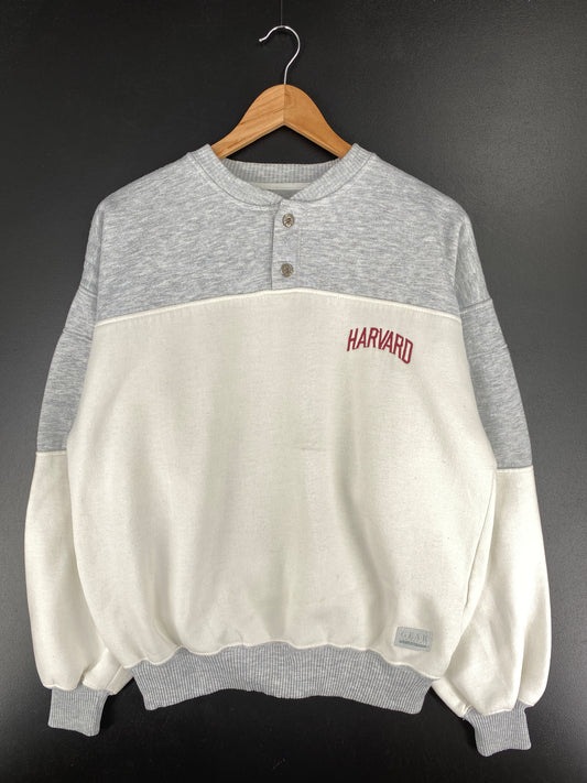 90’s HARVARD UNIVERISTY Size M Vintage College Sweat-shirt / A5630
