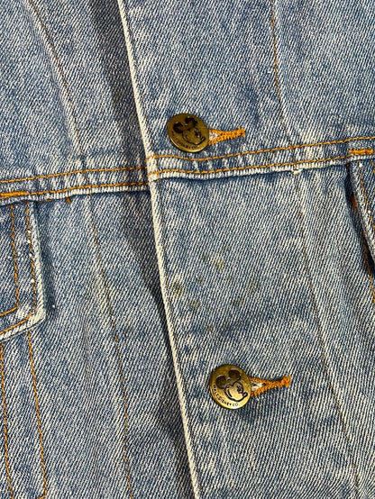 90's DISNEY MICKEY MINNIE Size Approx.M Vintage Denim Jacket / E2766J