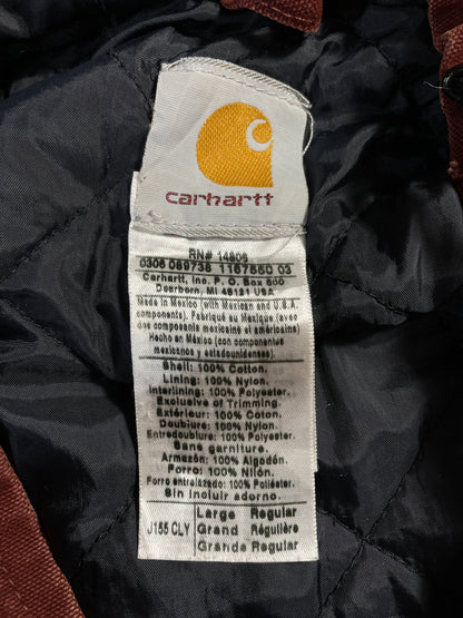 Vintage CARHARTT Size L Hoodie Duck Jacket / A8737