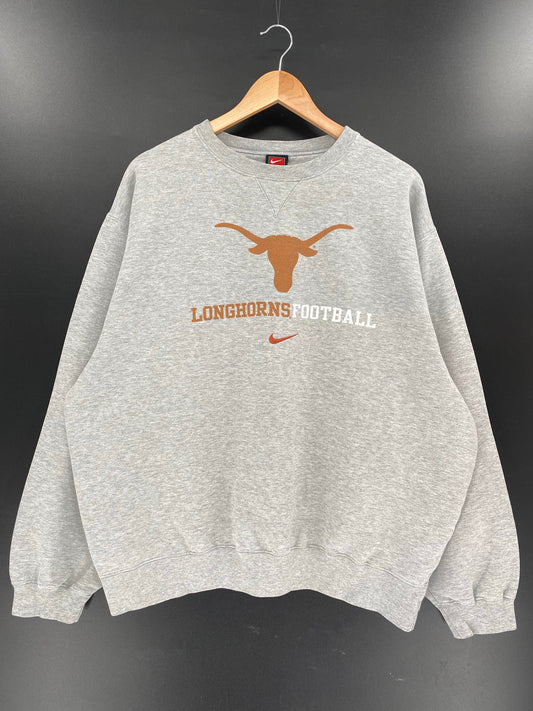 00' NIKE TEXAS LONGHORNS Size XL Vintage Sweat shirt / K5183