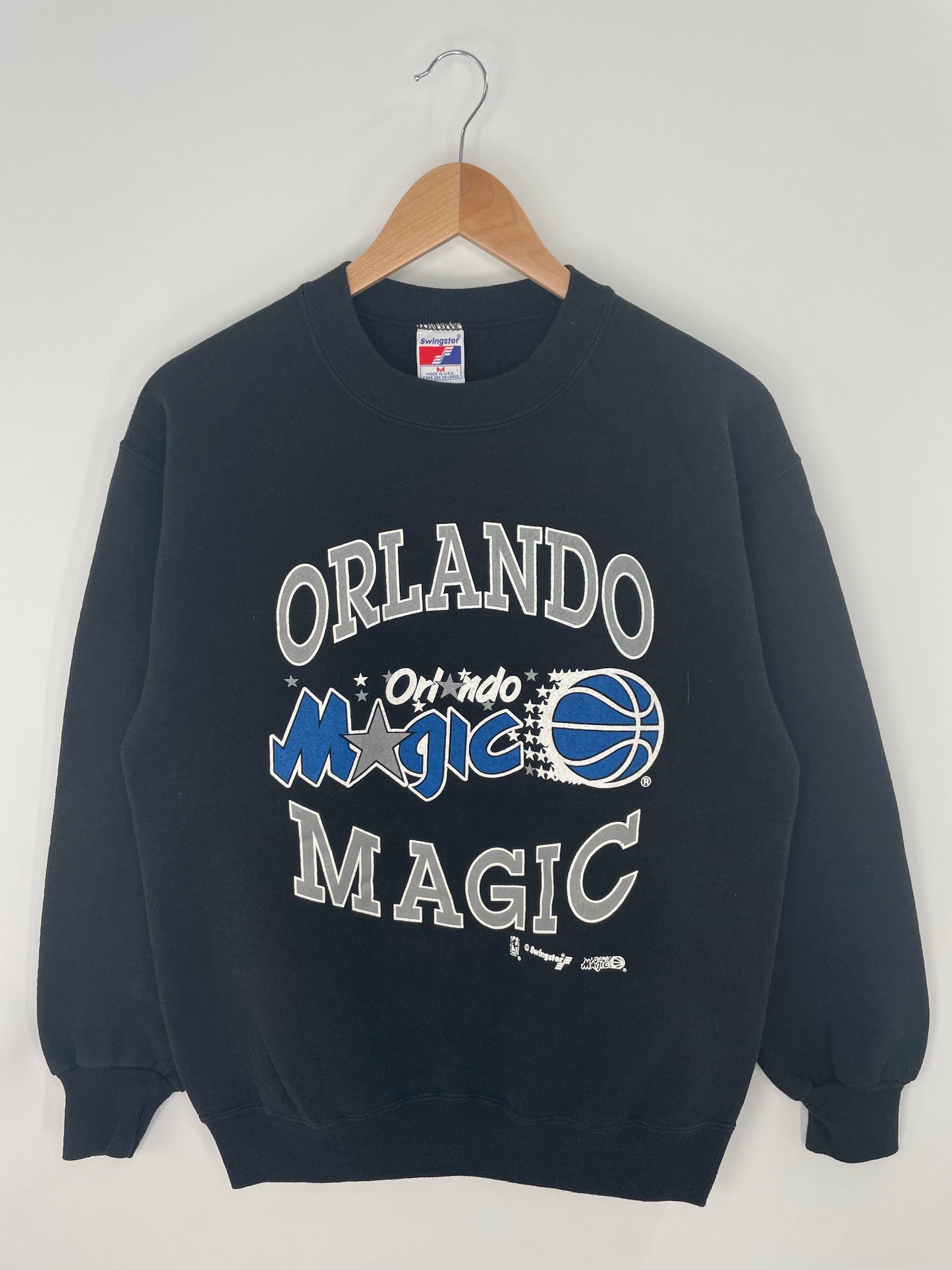 90's ORLAND MAGIC Made in USA Size M Vintage NBA Sweat-Shirts/ K8670