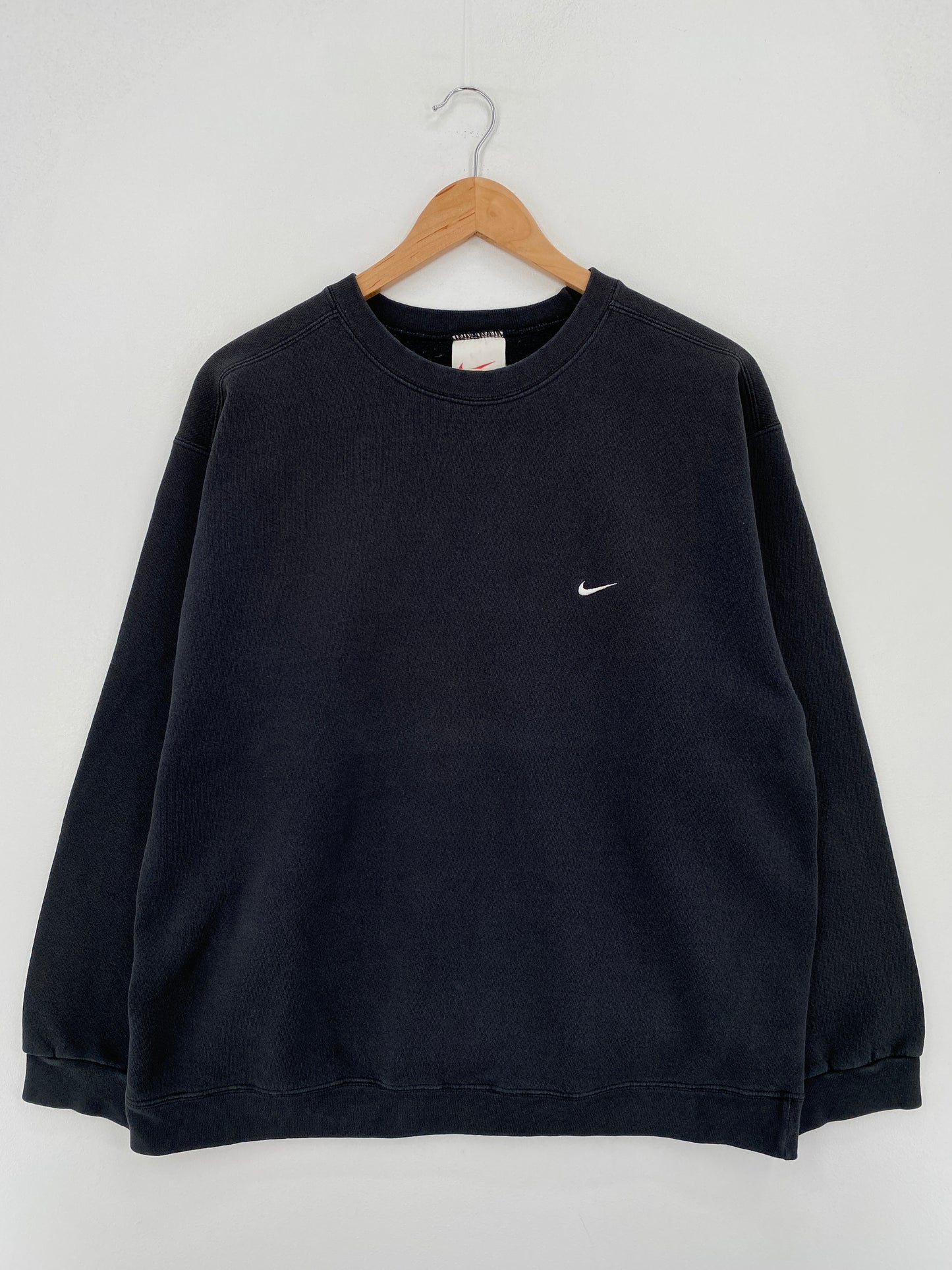 90's NIKE MINI SWOOSH Size L Vintage Sweat-Shirt / A7774