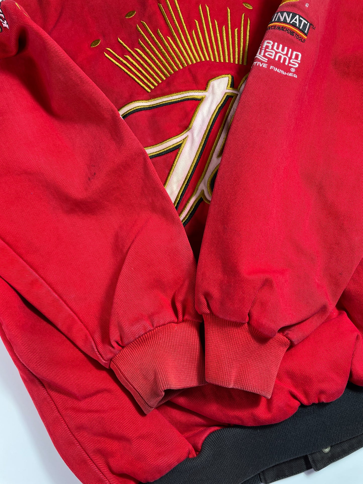 Vintage NASCAR BUDWEISER Size M Racnig Jacket / E3951J
