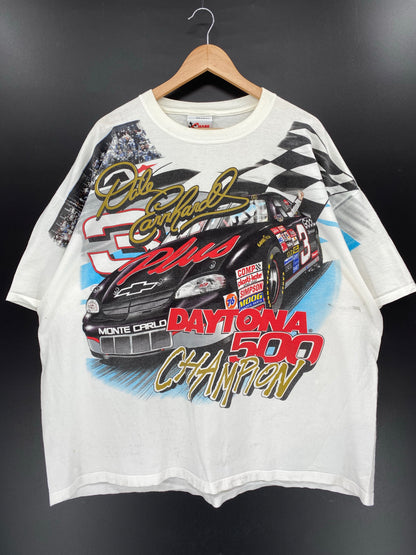 Vintage NASCAR DALE EARNHARDT Size XXL Racing T-Shirt / K6217
