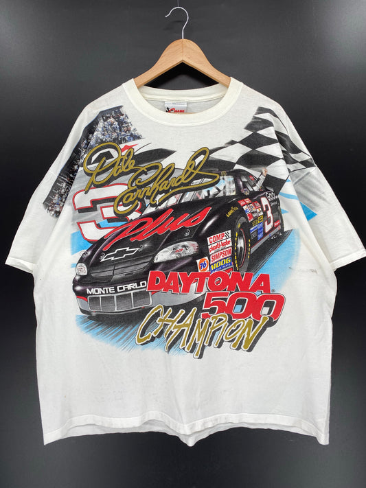 Vintage NASCAR DALE EARNHARDT Size XXL Racing T-Shirt / K6217
