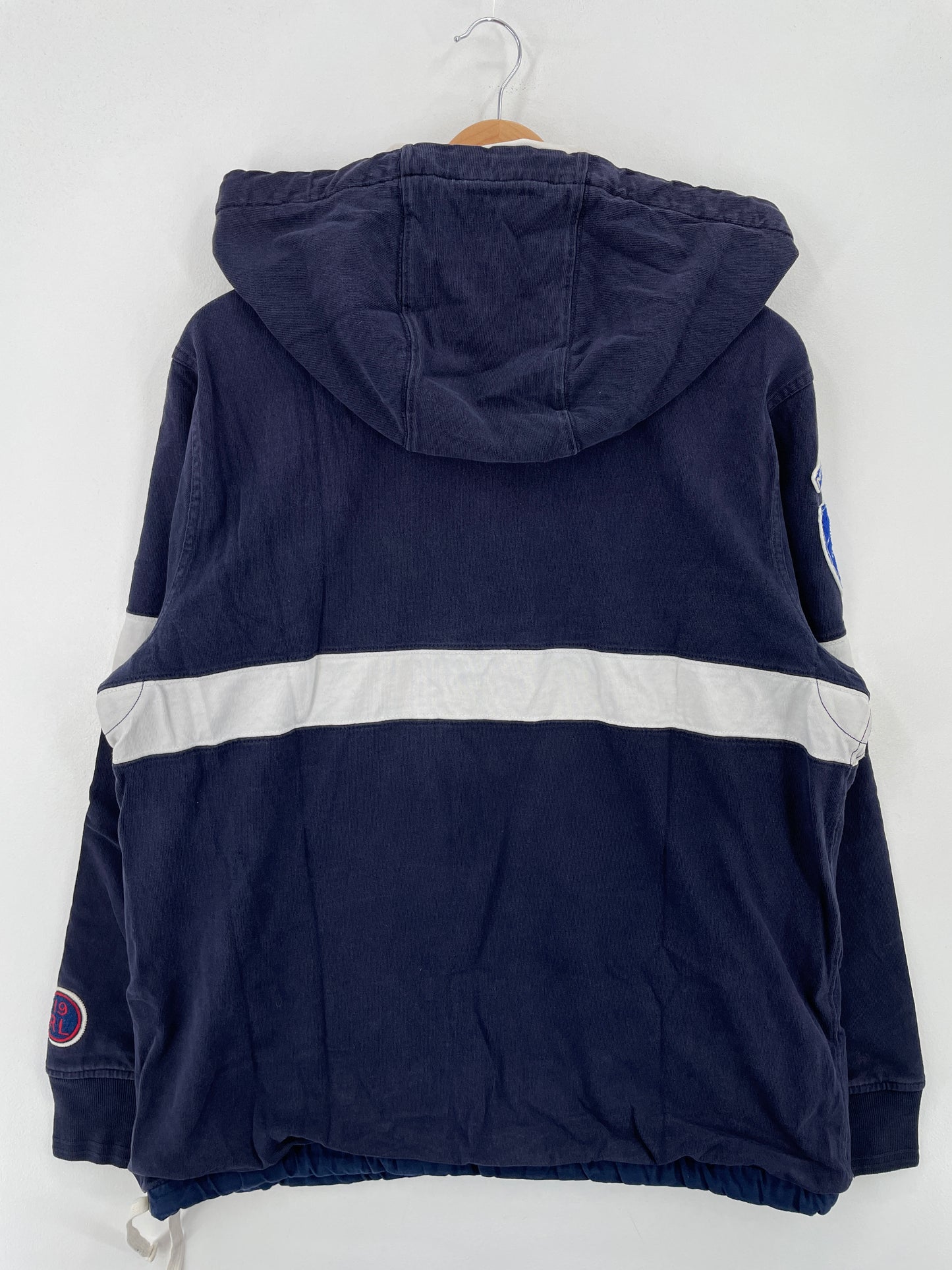 90's POLO RALPH LAUREN Size XL Hoodie Rugby Sweat-Shirt / A7412