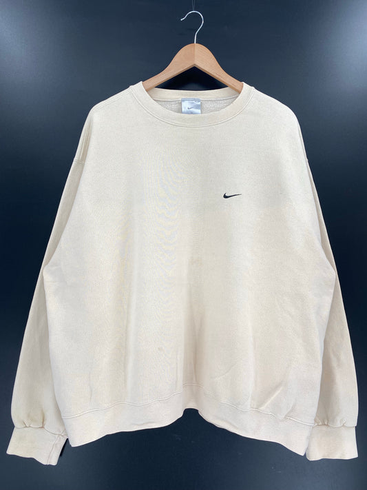 90's NIKE MINI SWOOSH Size XXL Vintage Sweat-shirt/ K5256