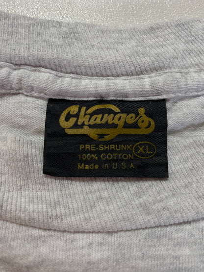 1993 LOONEY TUNES x NEW YORK GIANTS Made in USA Size XL Vintage NFL T- Shirts / A1039