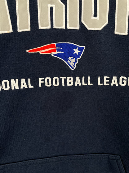 Vintage NEW ENGLAND PATRIOTS Size L NFL Hoodie Sweat-Shirts / A8026