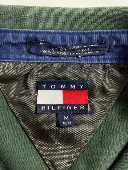 90's TOMMY HILFIGER Size M Vintage Rugby-Shirt / E845