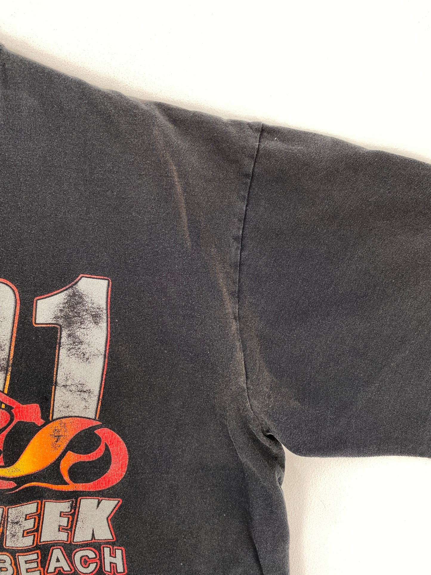 2001 BIKE WEEK Made in USA Size XL Vintage T-shirt / A6343