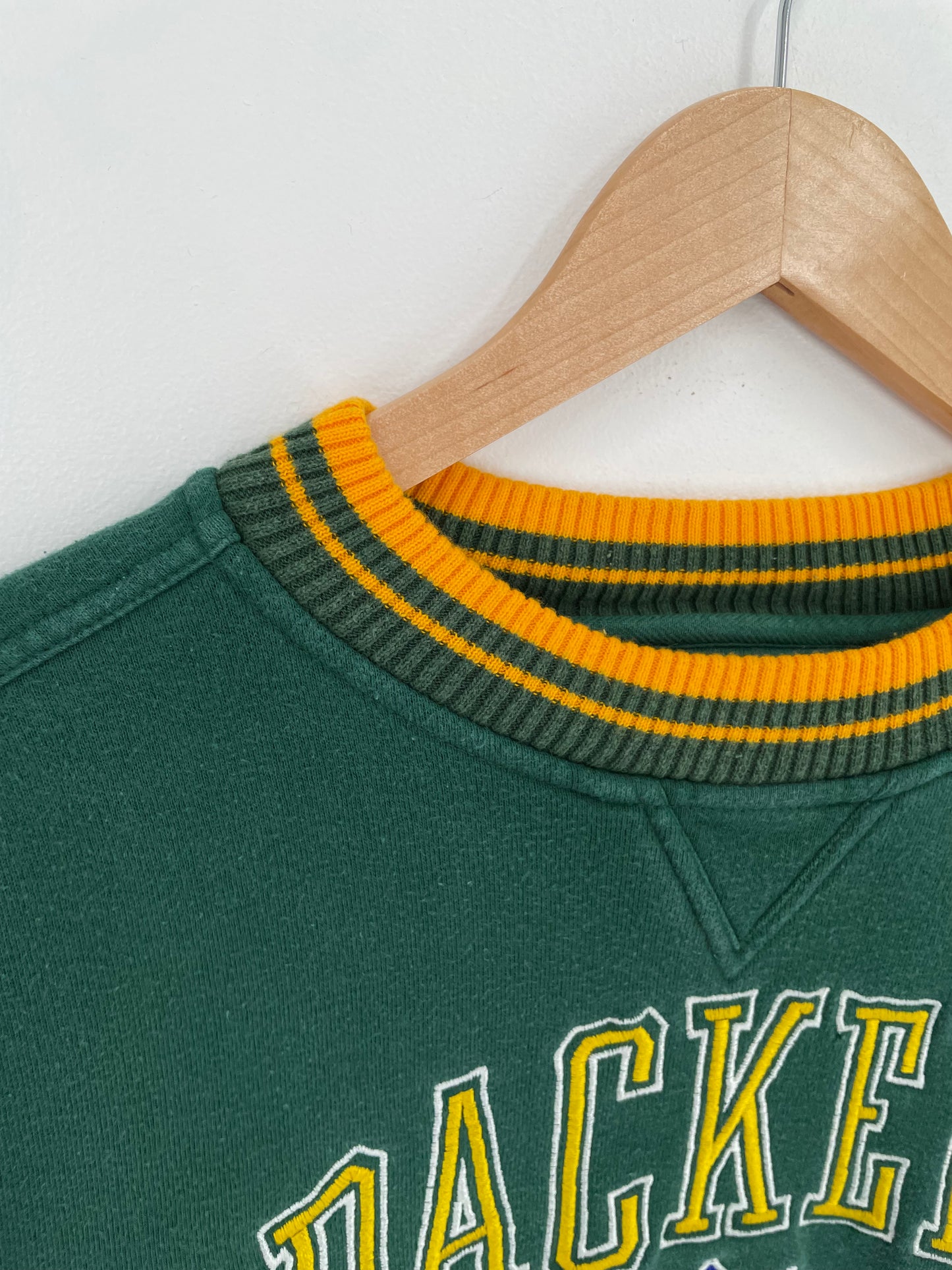 00' GREEN BAY PACKERS Size XL Vintage NFL Sweat-shirt / A1993
