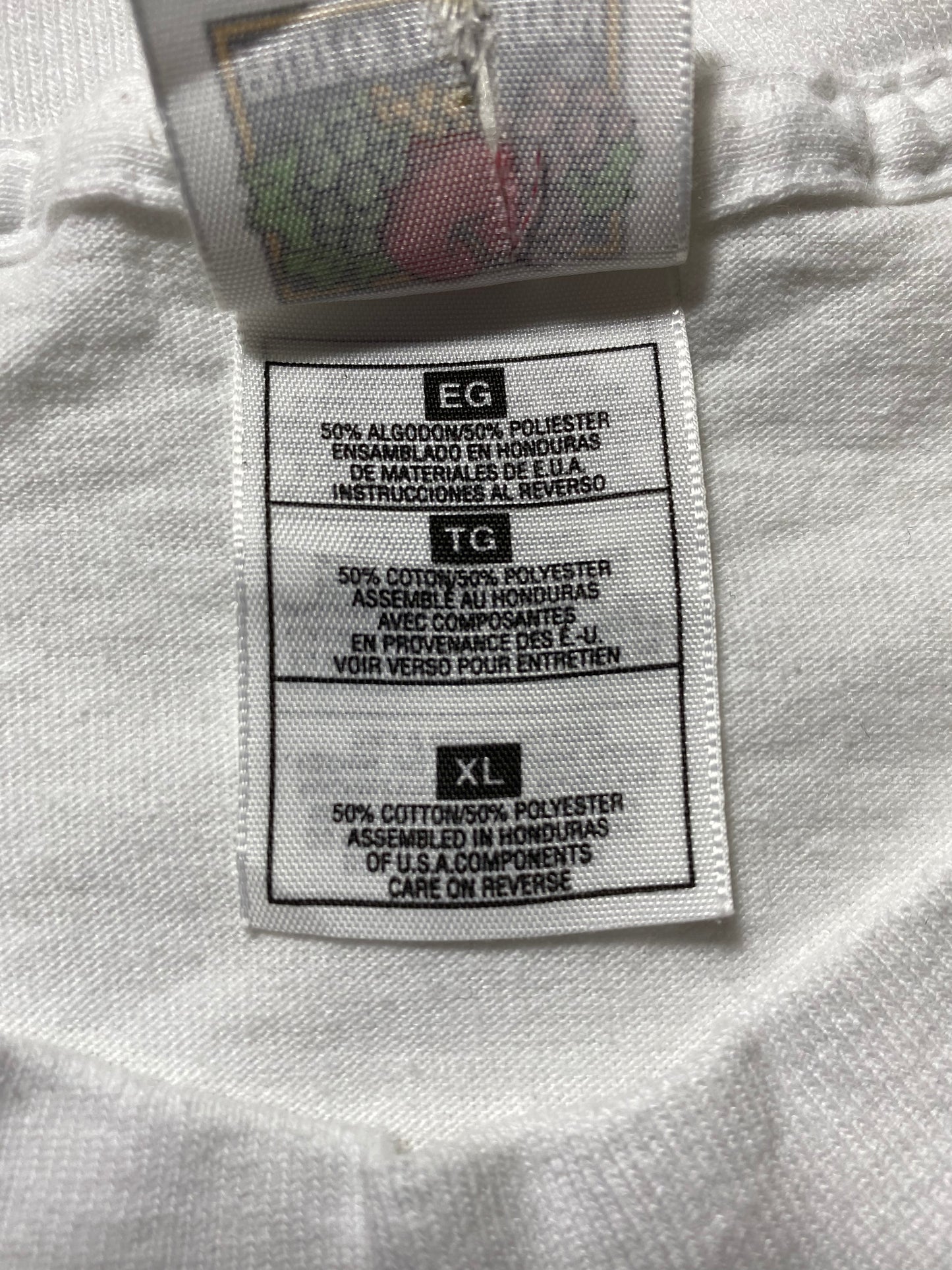 1997 NEW YORK GIANTS Size XL Vintage NFL T-shirt / K9847