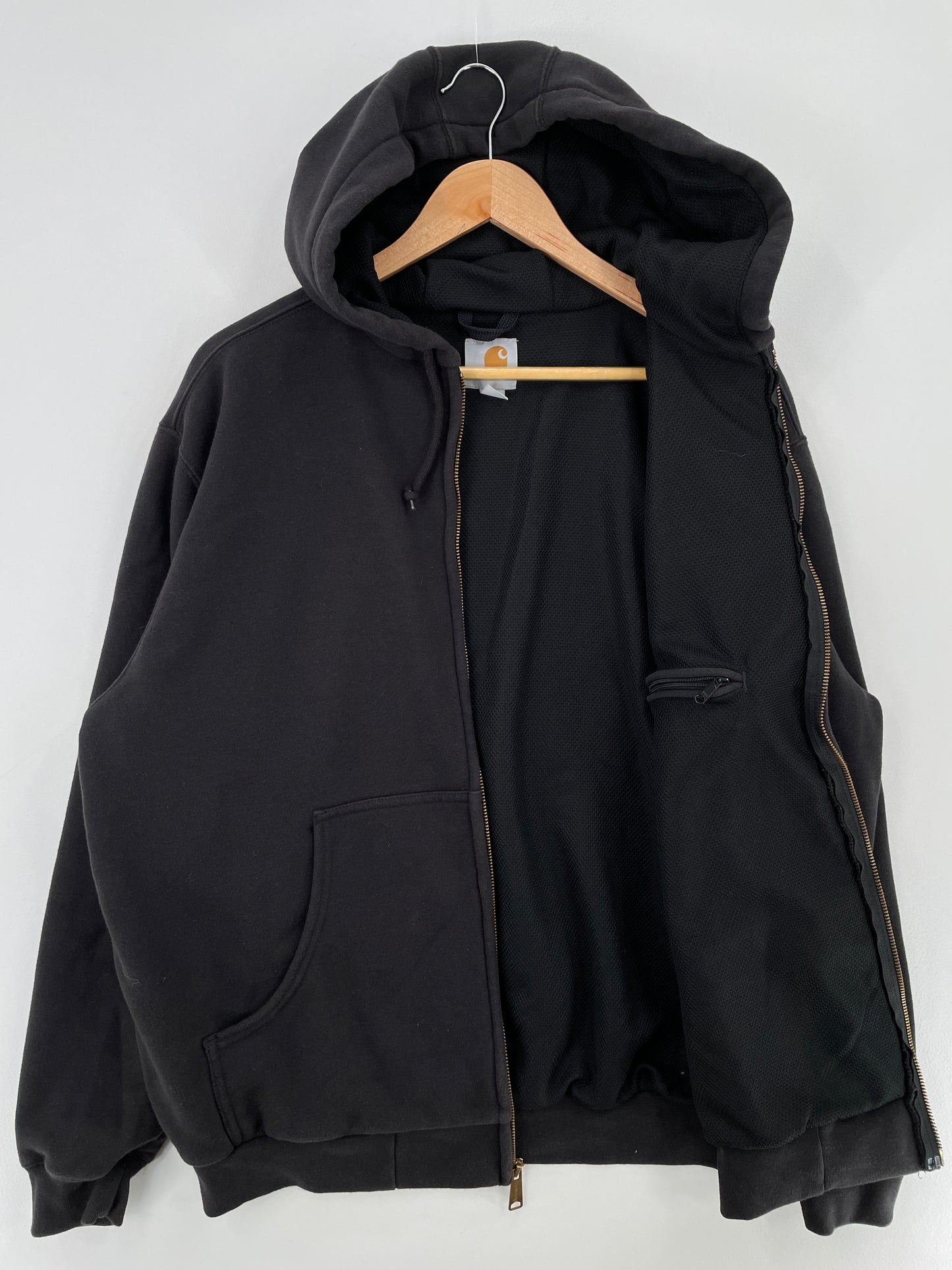 Vintage CARHARTT Size L Zip-up Hoodie Sweat-Shirt / E4365S
