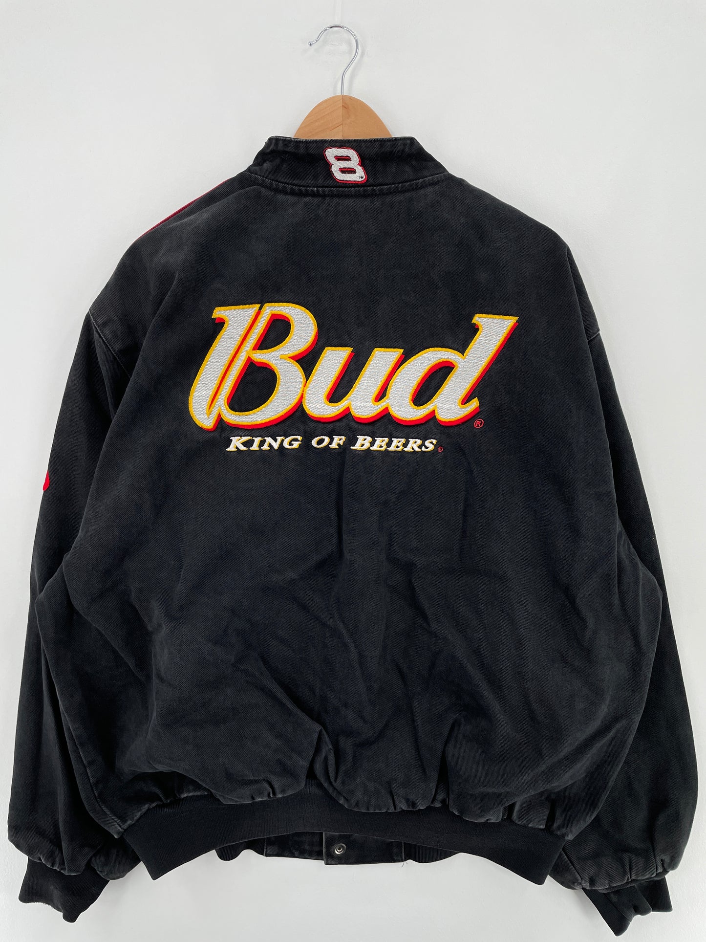 Vintage BUD WEISER Size XXL Racing Jacket / E610