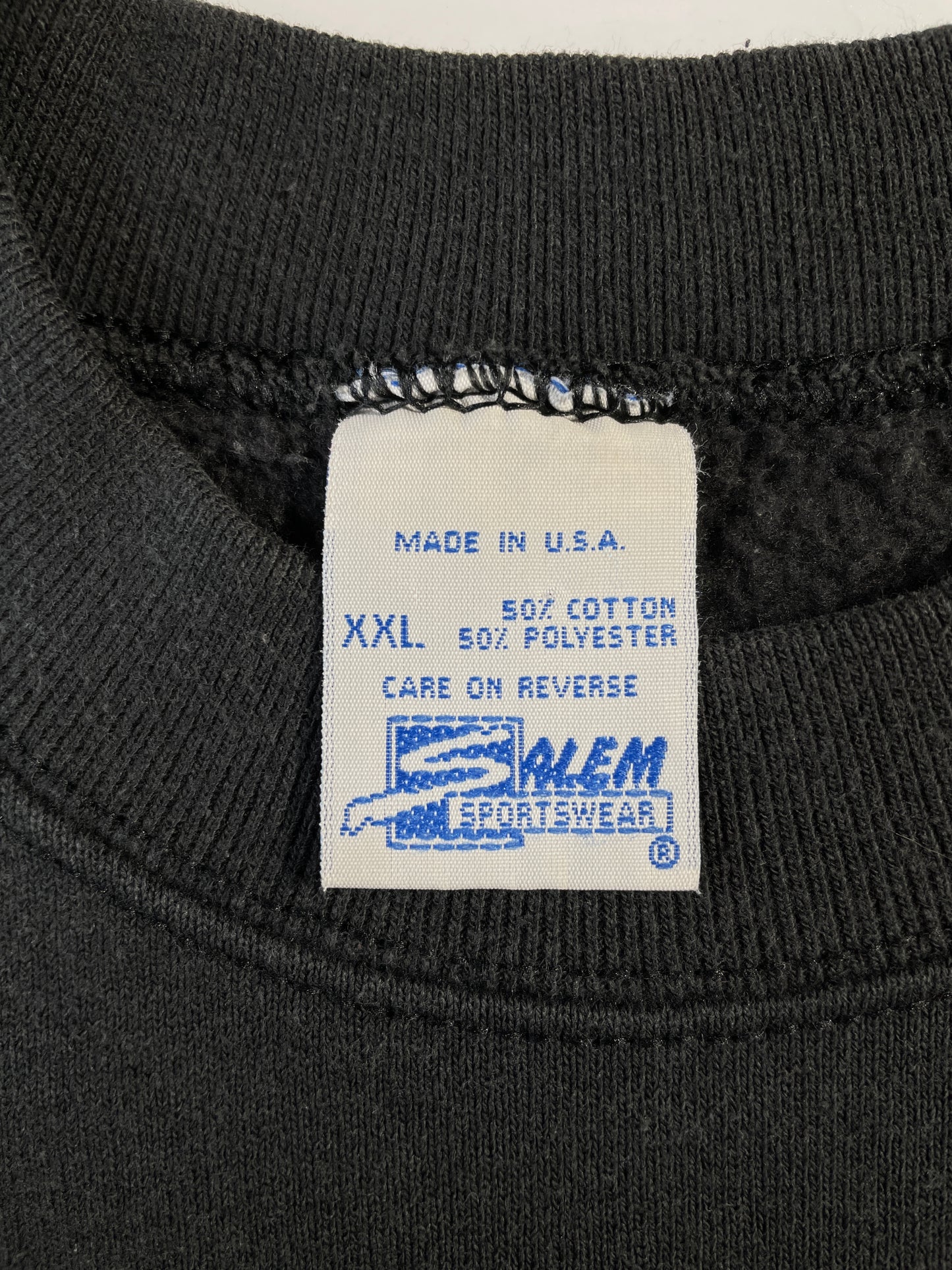 1995 SALEM x PITTSBURGH STEELERS Made in USA Size XXL Vintage NFL Sweat-Shirt / E1005