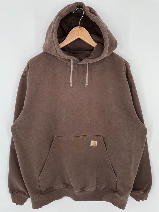 Vintage CARHARTT Size XL Hoodie Sweat-Shirt / K8407