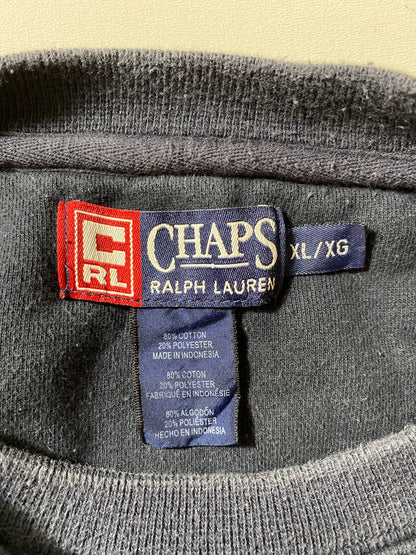 90’s CHAPS RALPH LAUREN Size XL Vintage Sweat-shirt / K8491