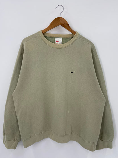 90’s NIKE MINI SWOOSH Size L Vintage Sweat shirt / K4221