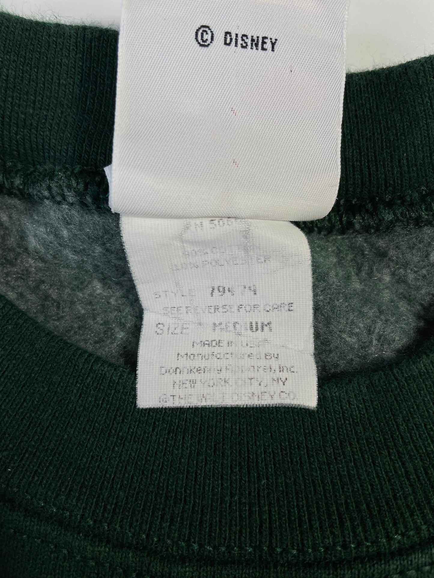 90’s DISNEY MICKEY Size M Vintage Sweat-shirt / A7812