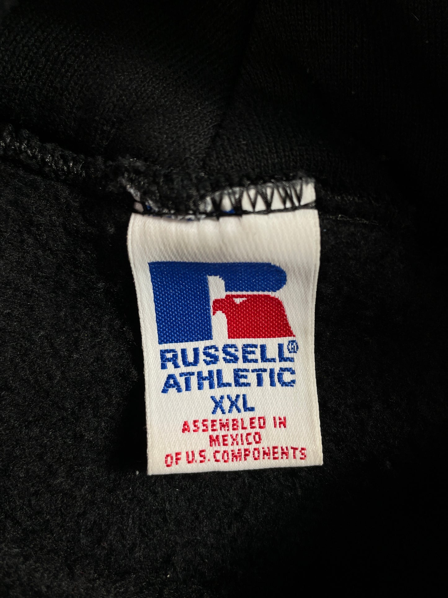 90’s RUSSELL x PANTHER WESTLING Size XXL Hoodie Sweat Shirt / E4965S
