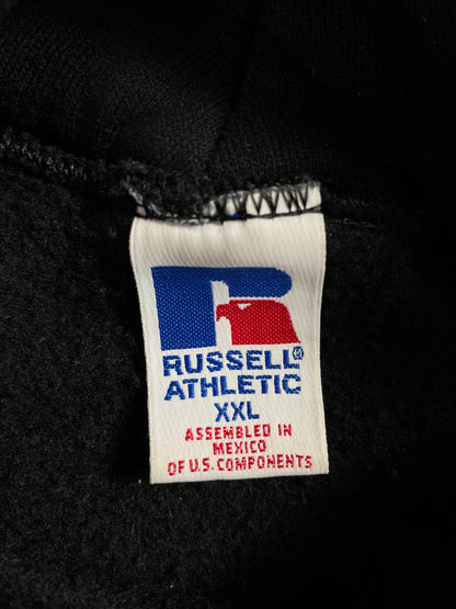 90’s RUSSELL x PANTHER WESTLING Size XXL Hoodie Sweat Shirt / E4965S