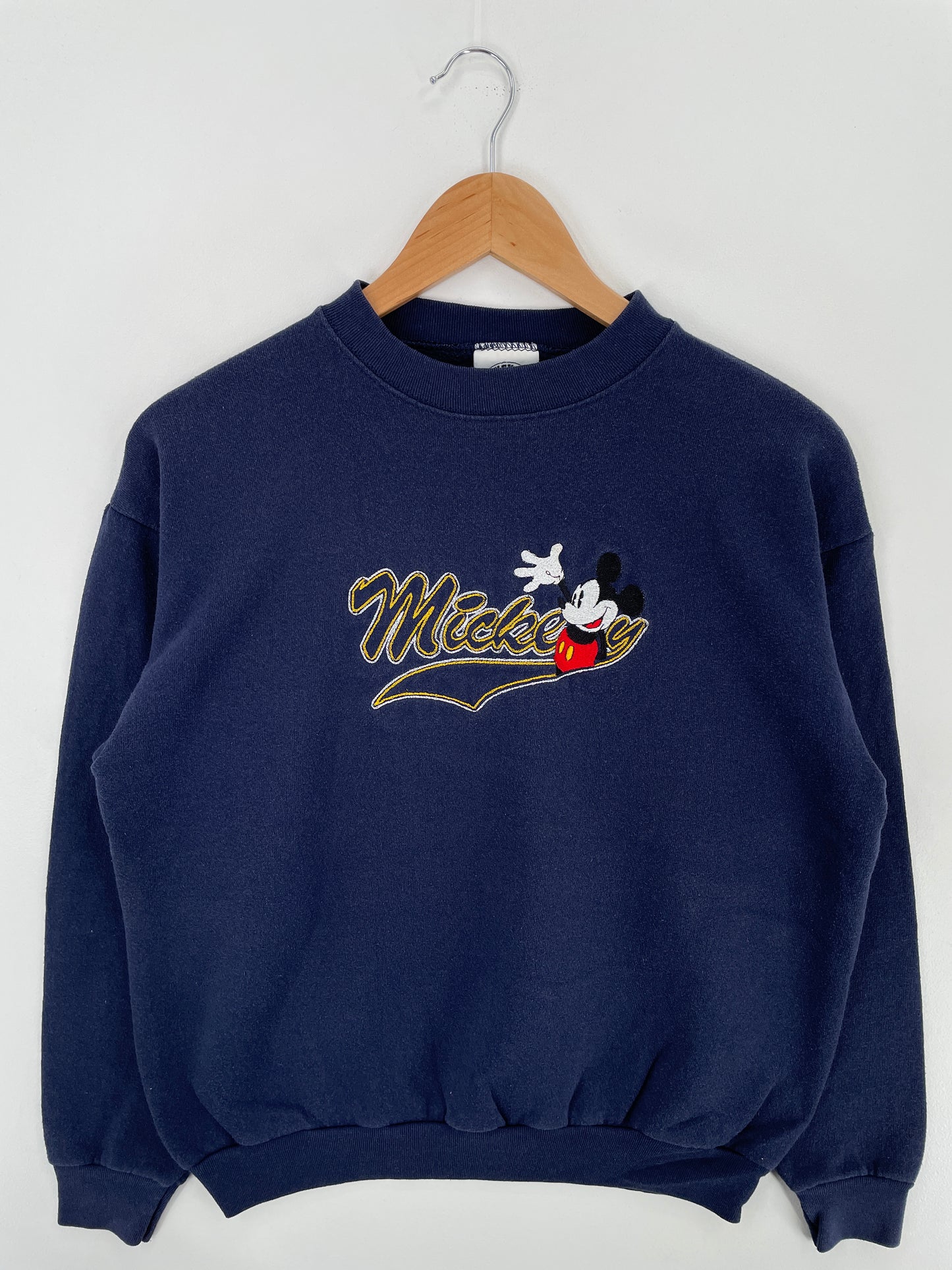 90's DISNEY MICKEY Made in USA Size M Vintage Sweat-shirt / A3825