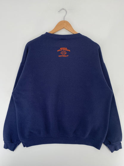 Vintage HARLEY DAVIDSON Size Approx.XL Vintage Sweat-shirt / E5998S