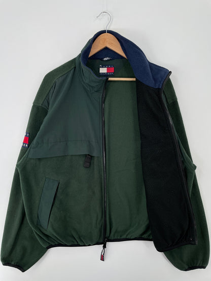 90’s TOMMY Size L Zip-up Fleece / A9240