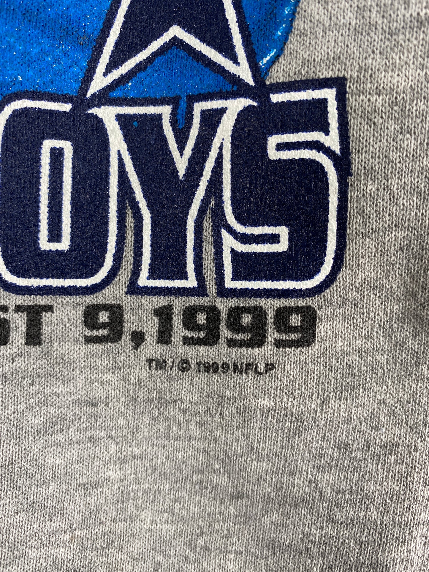 1999 CLEVELAND BROWNS x DALLAS COWBOYS Size XL Vintage NFL Sweat-Shirt / A5435