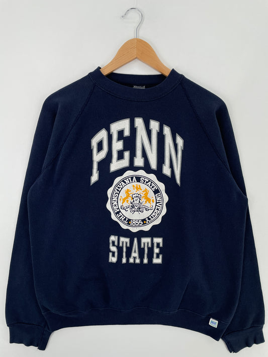 90's PENN STATE Made in USA Size L Vintage College Sweat-shirt / E1337S