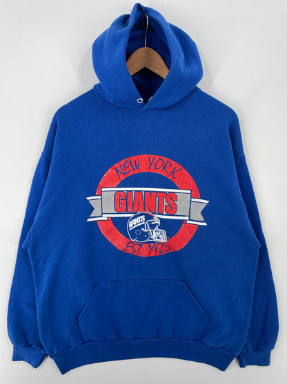 90’s NEW YORK GIANTS Size XL NFL Hoodie Sweat-Shirt / A9004