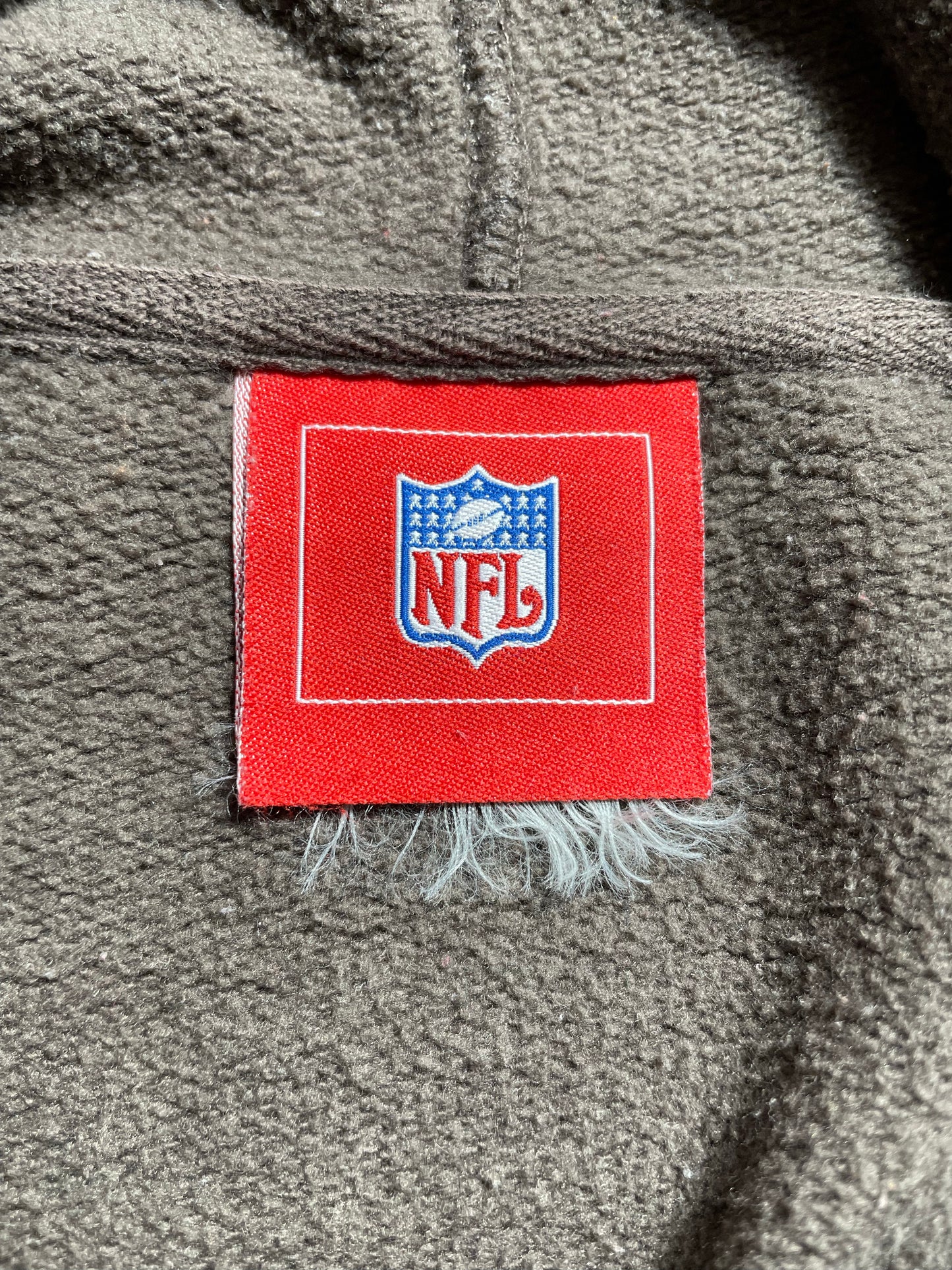 Vintage CLEVELAND BROWNS Size L NFL Hoodie Sweat-Shirts/ K8477