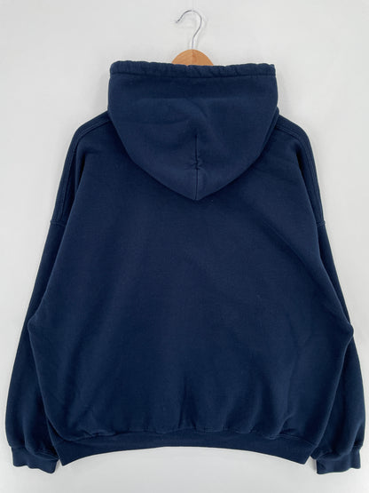Vintage BOSTON Size XXL Hoodie College Sweat-shirt / E676