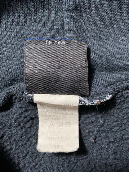 90's KANSAS CHIEFS Made in USA Size XXL Vintage NFL Hoodie Sweat-Shirt/ K8295