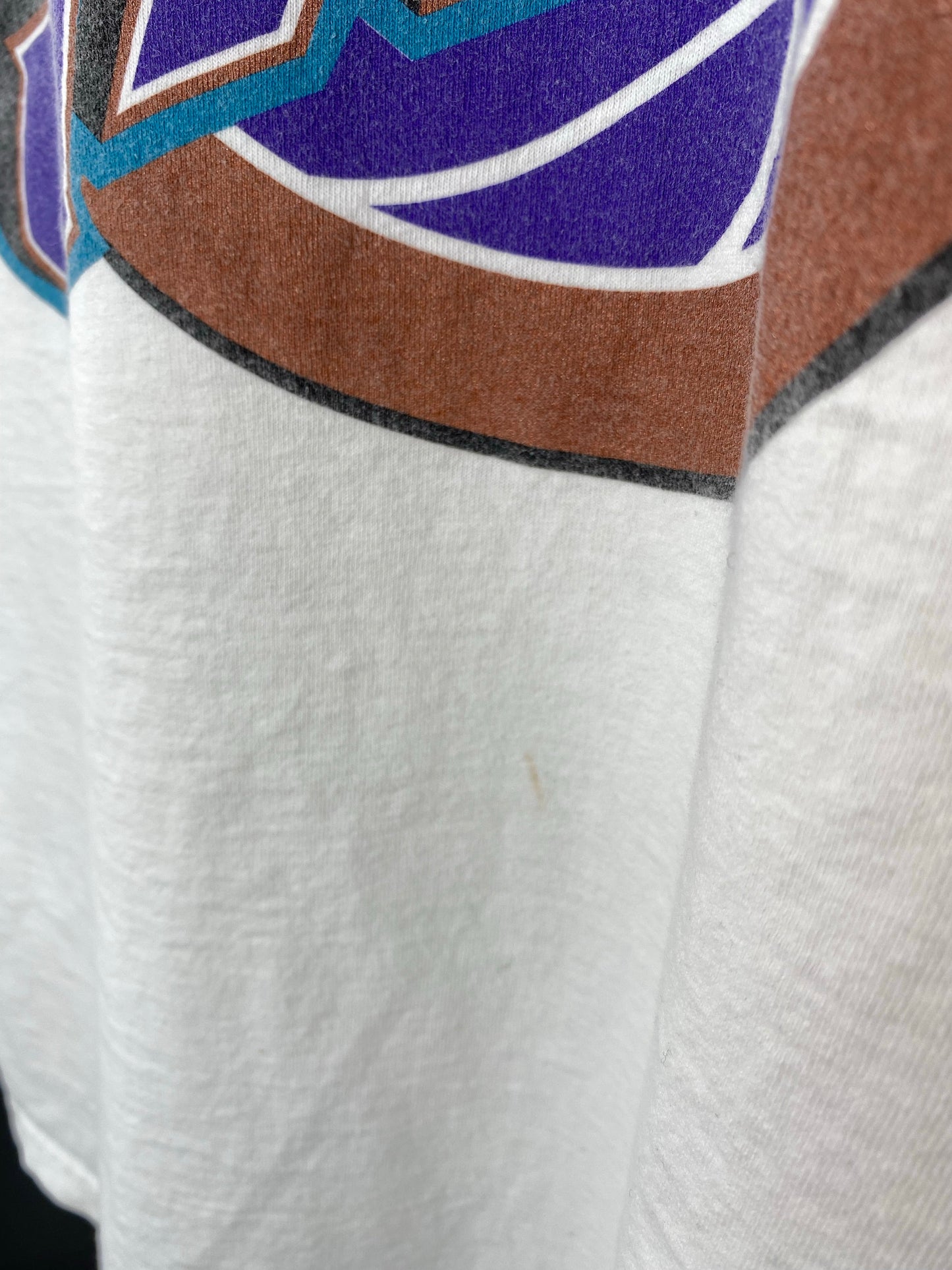 90's UTAH JAZZ Made in USA Size XL Vintage NBA T-shirt / E500