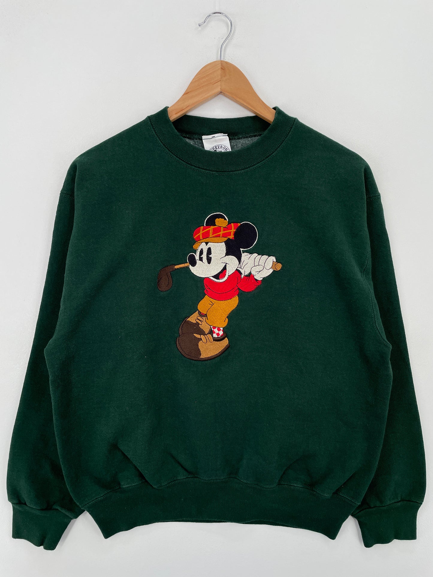 90’s DISNEY MICKEY Size M Vintage Sweat-shirt / A7812