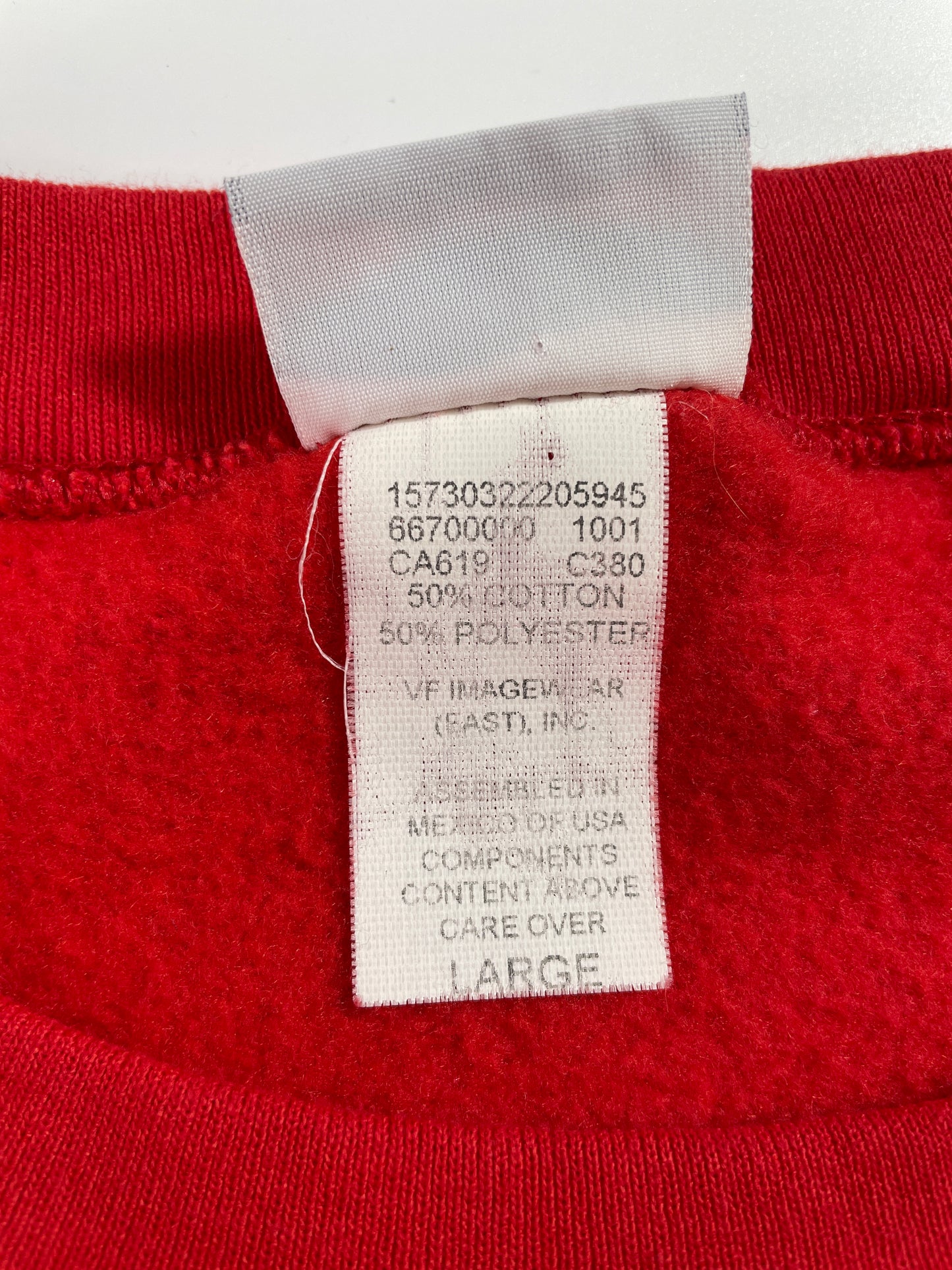00' DETROIT RED WINGS Size L Vintage NHL Sweat-Shirt / E5819S